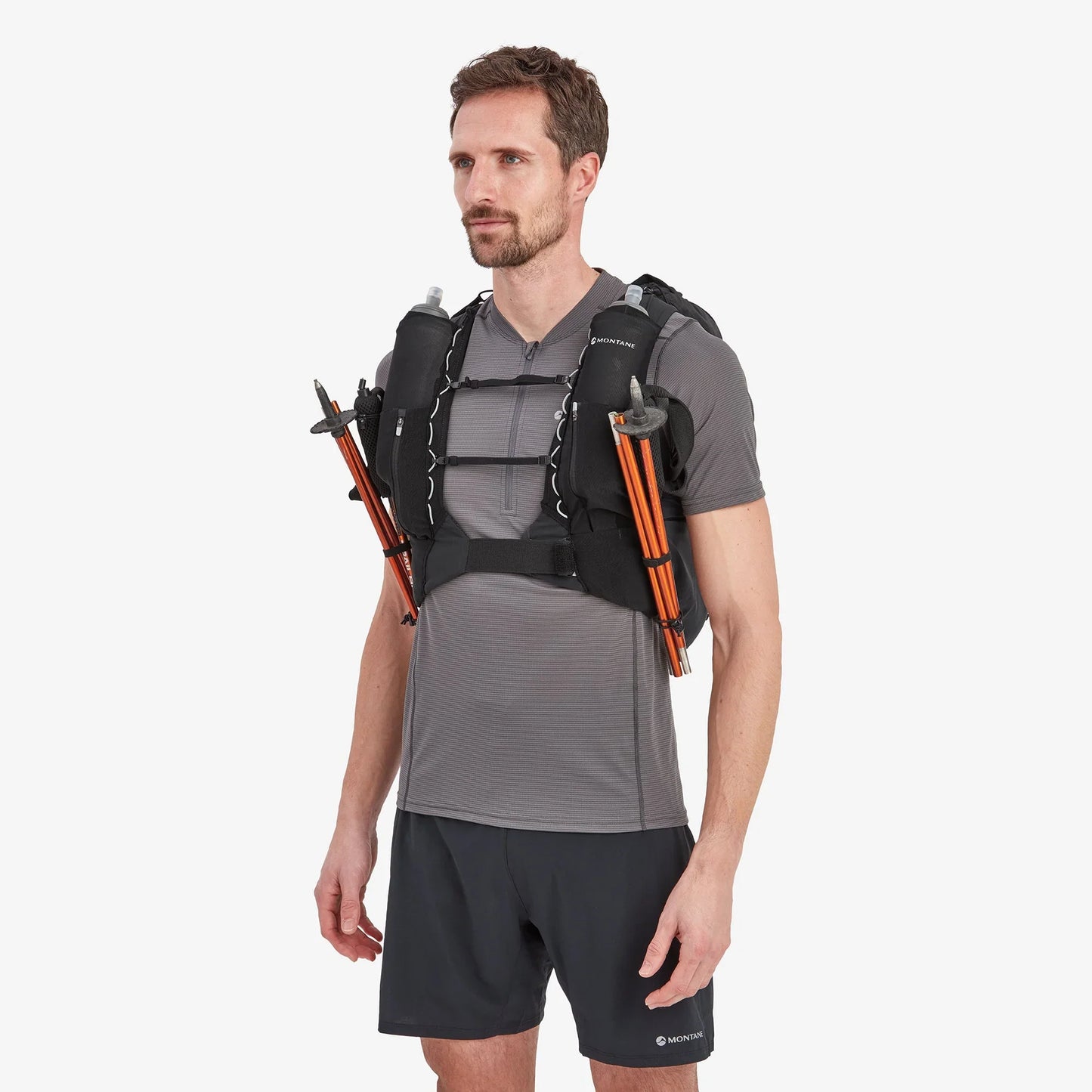 Montane Gecko VP 20+ Running Vest Hydration System - Black