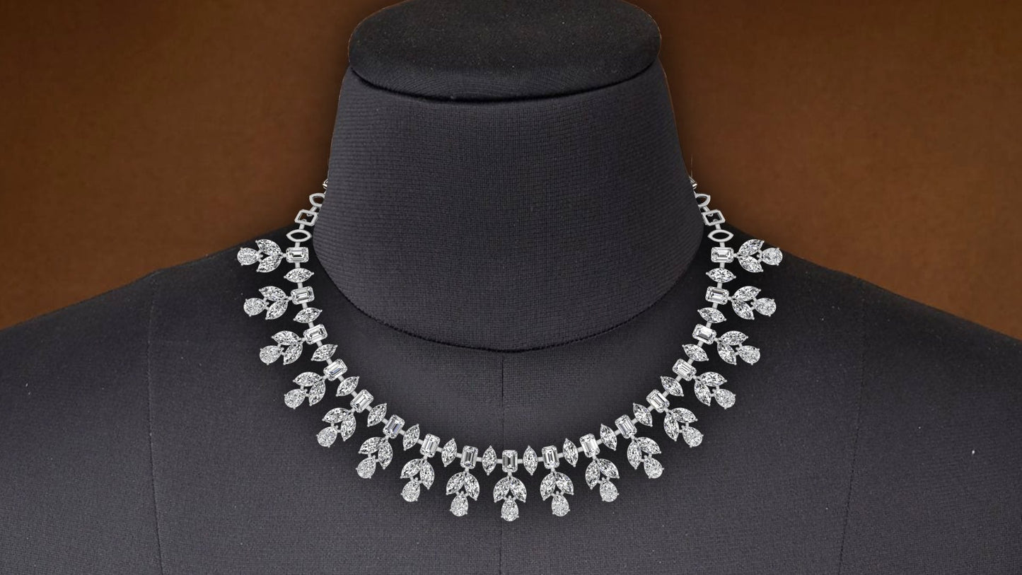 Elegant Diamonds Necklace