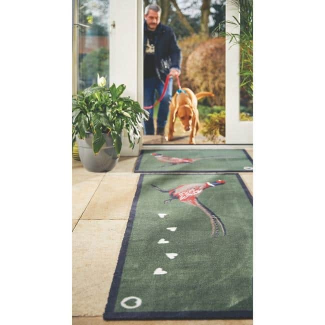 Eco-Friendly Washable Green Peasant Mat