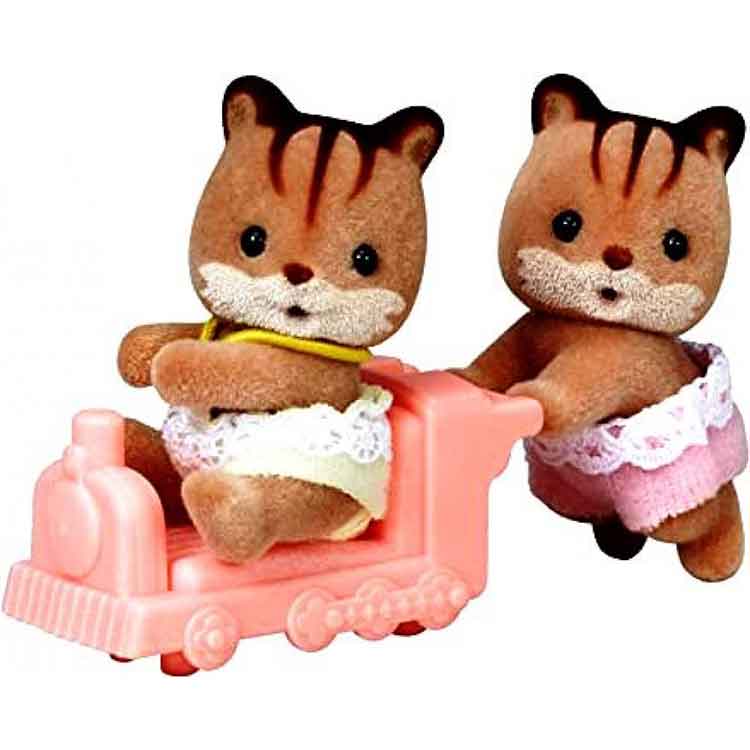 Sylvanian Families - Walnut Squirrel Twins