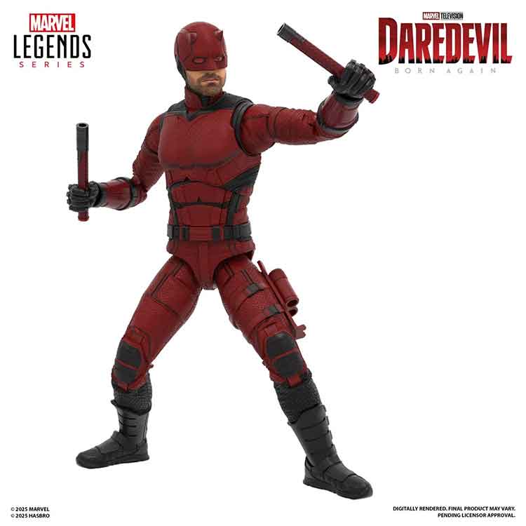 Daredevil: Born Again Marvel Legends Series Daredevil 6-Inch Action Figure