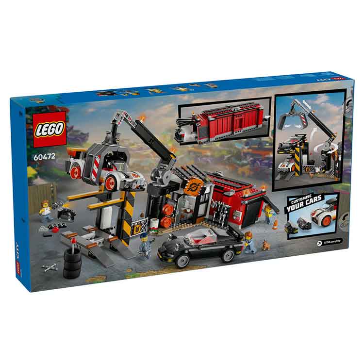 LEGO 60472 Scrapyard with Cars