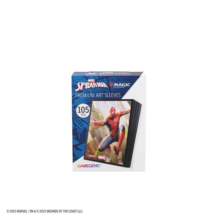 Gamegenic Magic: The Gathering Marvel's Spider-Man Premium Art Sleeves - Spider-Man