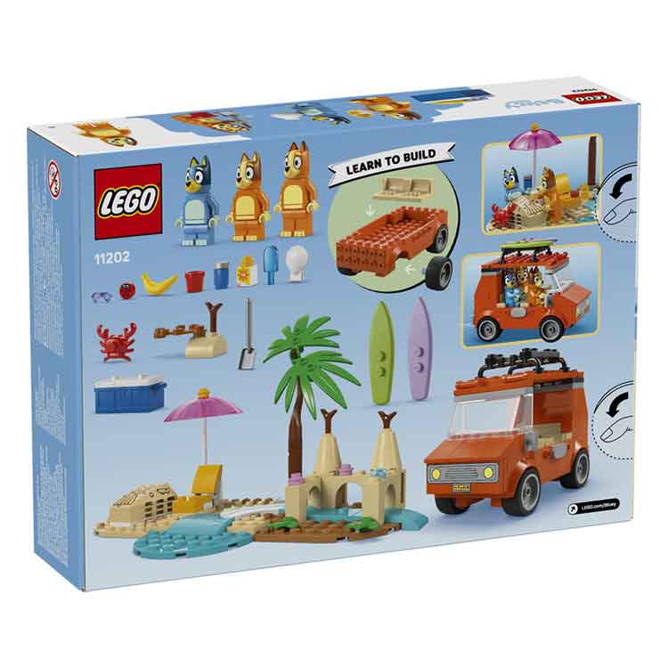 LEGO 11202 Bluey's Beach & Family Car Trip