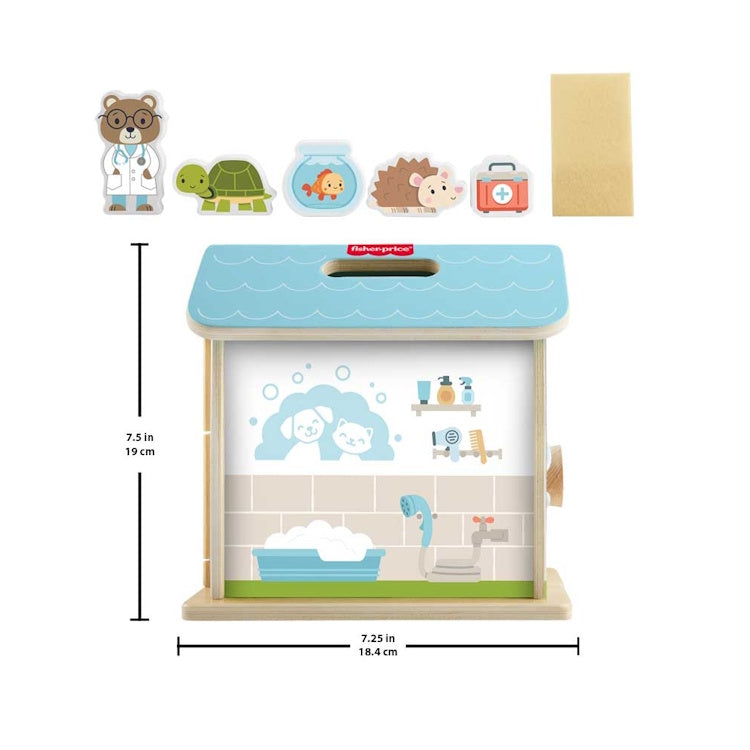 Fisher-price Wooden on-the-go Pet Hospital