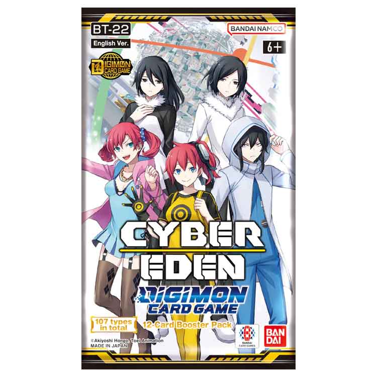 Digimon Card Game: Cyber Eden Booster Pack (BT-22)