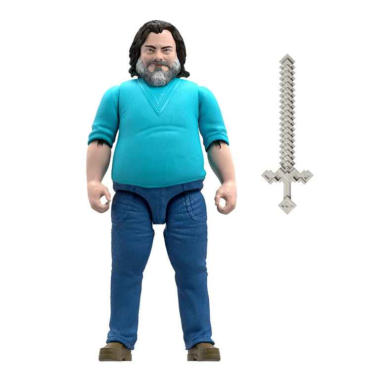 A Minecraft Movie Large Scale Steve Action Figure