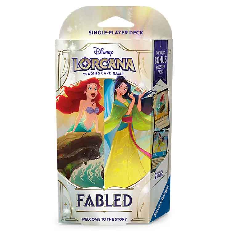Disney Lorcana - Fabled - Starter Deck - Ariel & Mulan