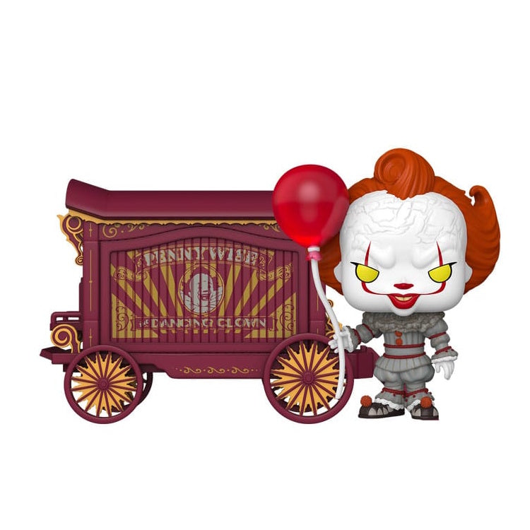 Funko It-Welcome to Derry POP! Town Vinyl Figure Pennywise & Wagon