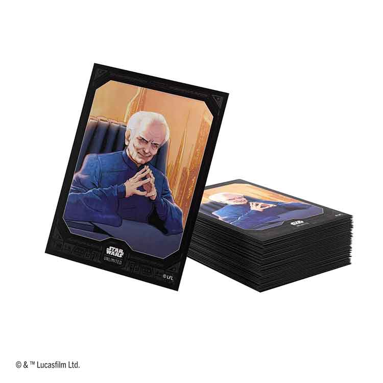 Gamegenic Star Wars: Unlimited Premium Art Sleeves Set 6 Chancellor Palpatine