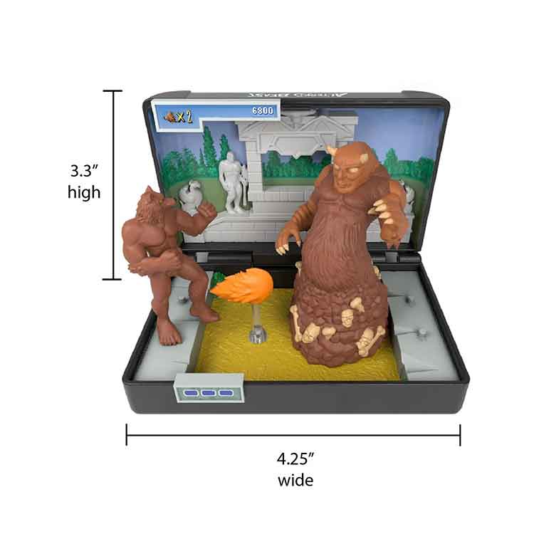 Console Heroes Sega Genesis Altered Beast Cartridge Diorama Playset