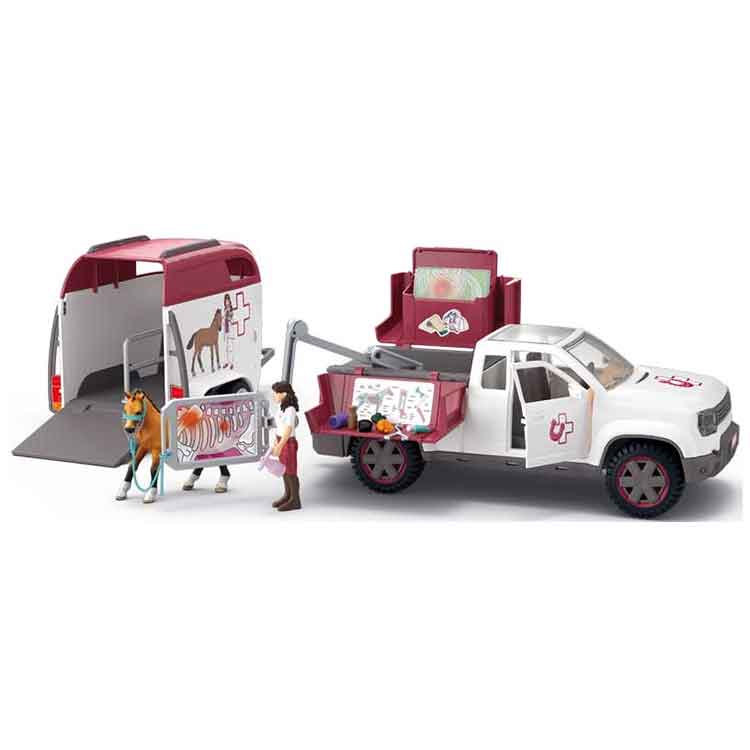 Schleich Mobile Vet With Trailer