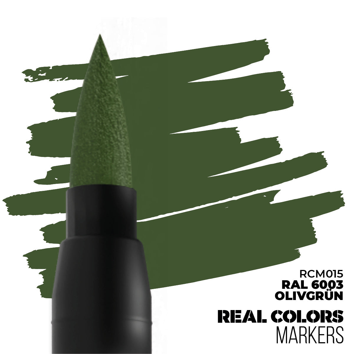 AK Interactive Real Colors Marker - RAL 6003 Olivgrun / Olive (RCM015)