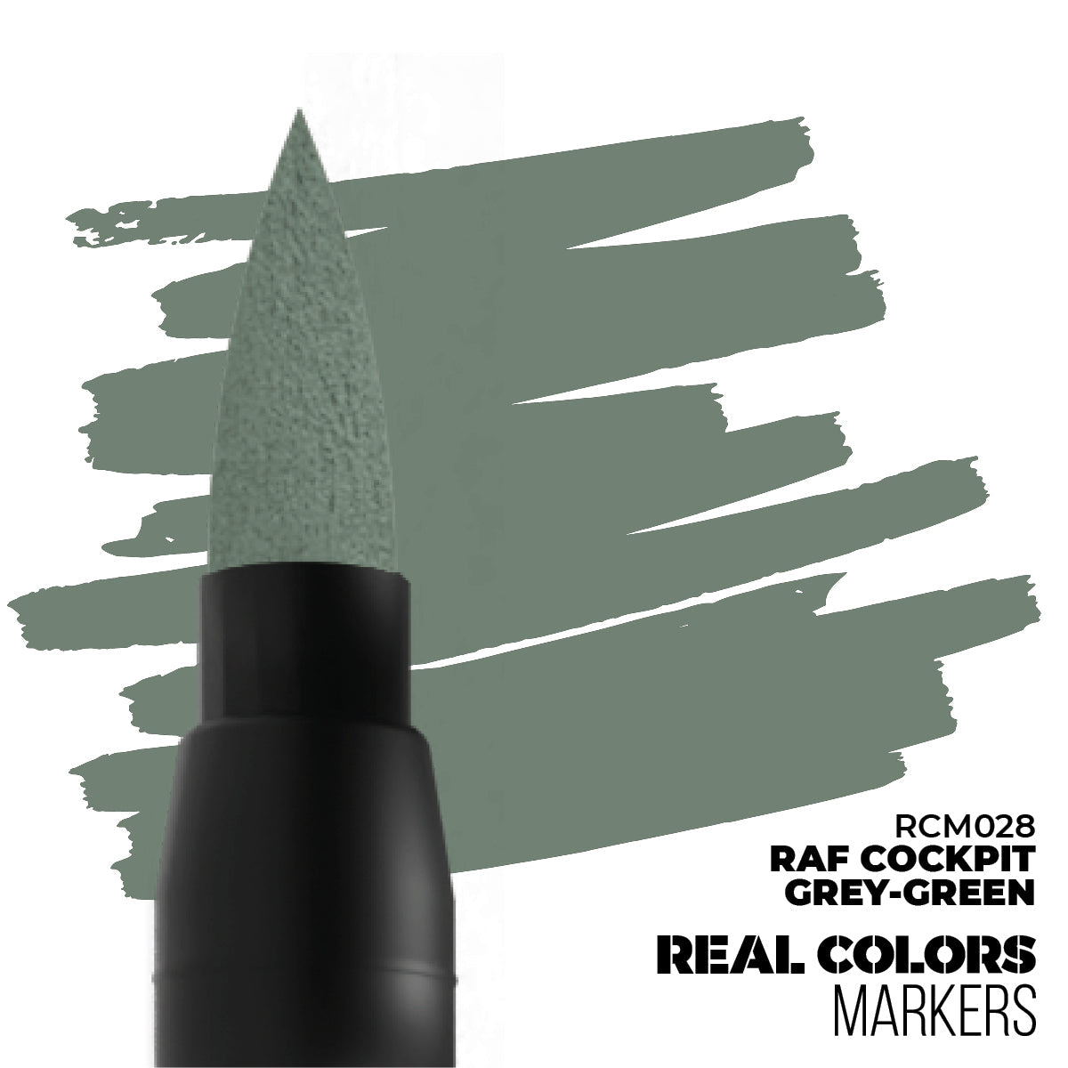 AK Interactive Real Colors Marker - RAF Cockpit Grey-Green (RCM028)
