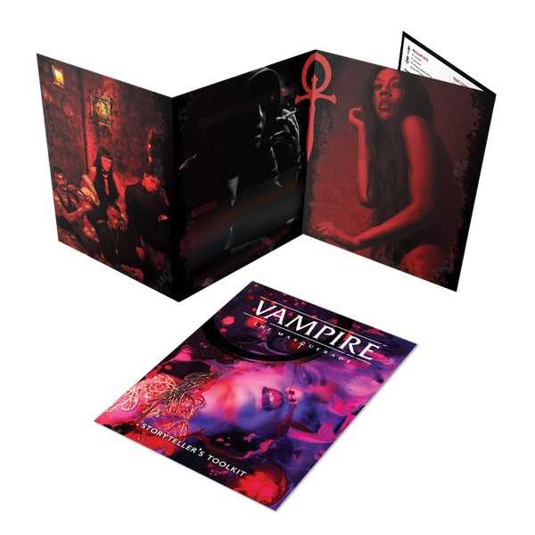 Vampire The Masquerade 5th Edition: Storyteller's Screen & Toolkit