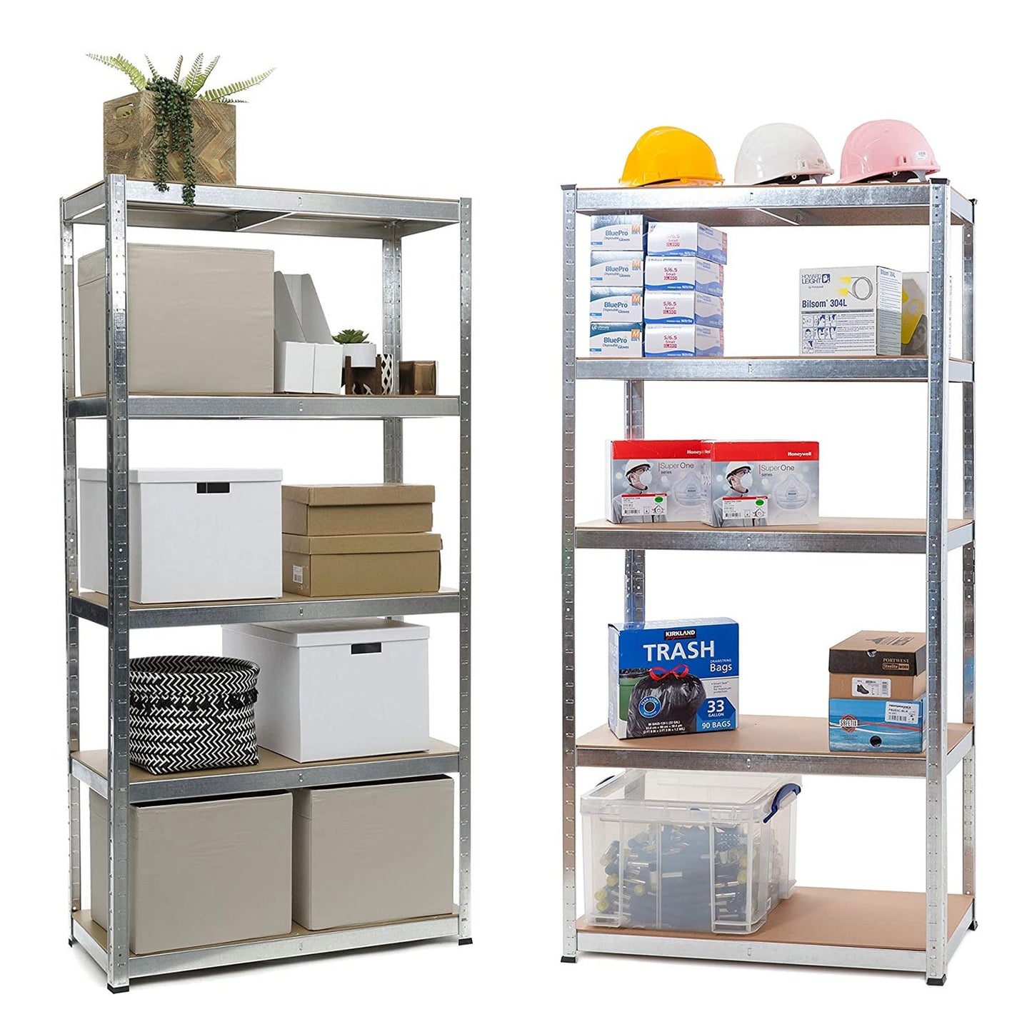 5-Tier Heavy Duty Garage Storage Racking Shelf - 90 x 40 x 180cm