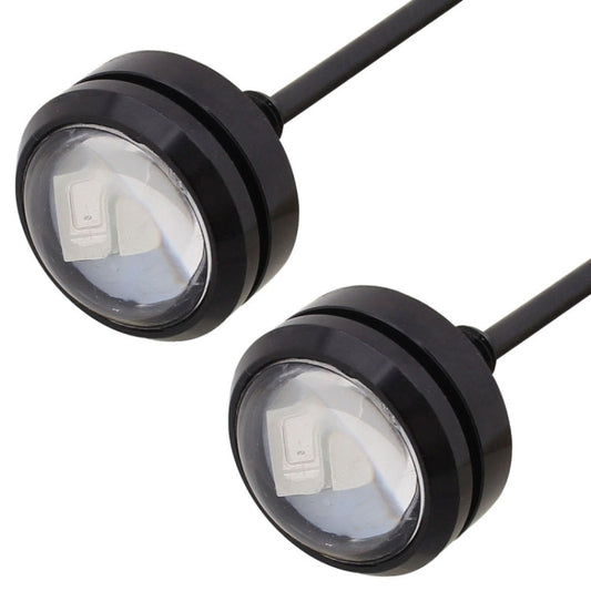 2 PCS 22.5mm 1.5W 150LM Ice Blue Light 3 LED SMD 5630 Spotlight Eagle Eye Light Daytime Running Light for Vehicles, S-CMS-3700B, S-CMS-3700F, S-CMS-3700G, S-CMS-3700L, S-CMS-3700R, S-CMS-3700W, S-CMS-3700Y