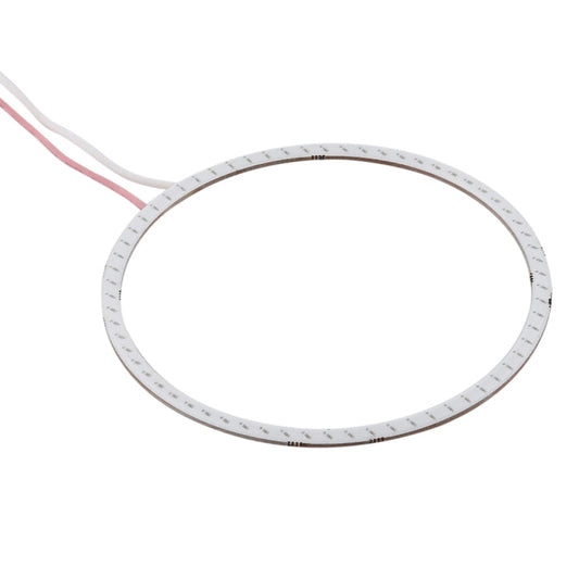90mm 5W 180LM Angel Eyes Circles Car Headlight COB LED Lights for Vehicles, DC 12-24V, 90mm Red Light, 90mm Blue Light, 90mm White Light, 90mm Pink Light, 90mm Green Light
