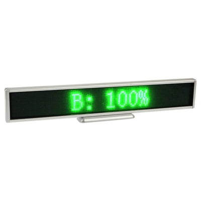 Display Resolution: 128 x 16 Pixels, Length: 41cm, 黄光, Blue, Green