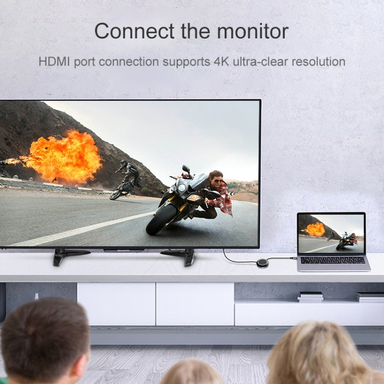 USB-C / Type-C to USB 3.0 x 3 + USB-C / Type-C + HDMI + RJ45 + SD / TF Card Reader Multi-function HUB Adapter