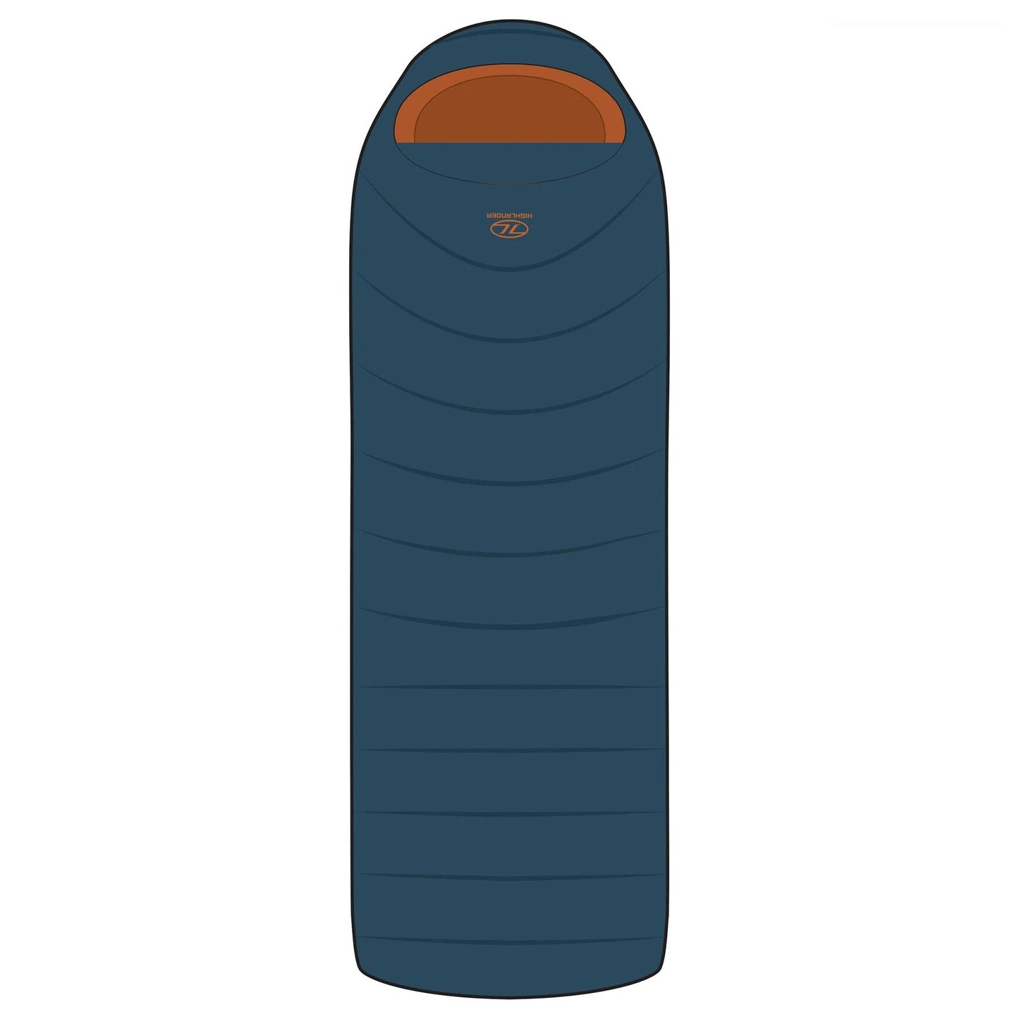 Highlander Rayet Hybrid 250E Sleeping Bag - Deep Blue