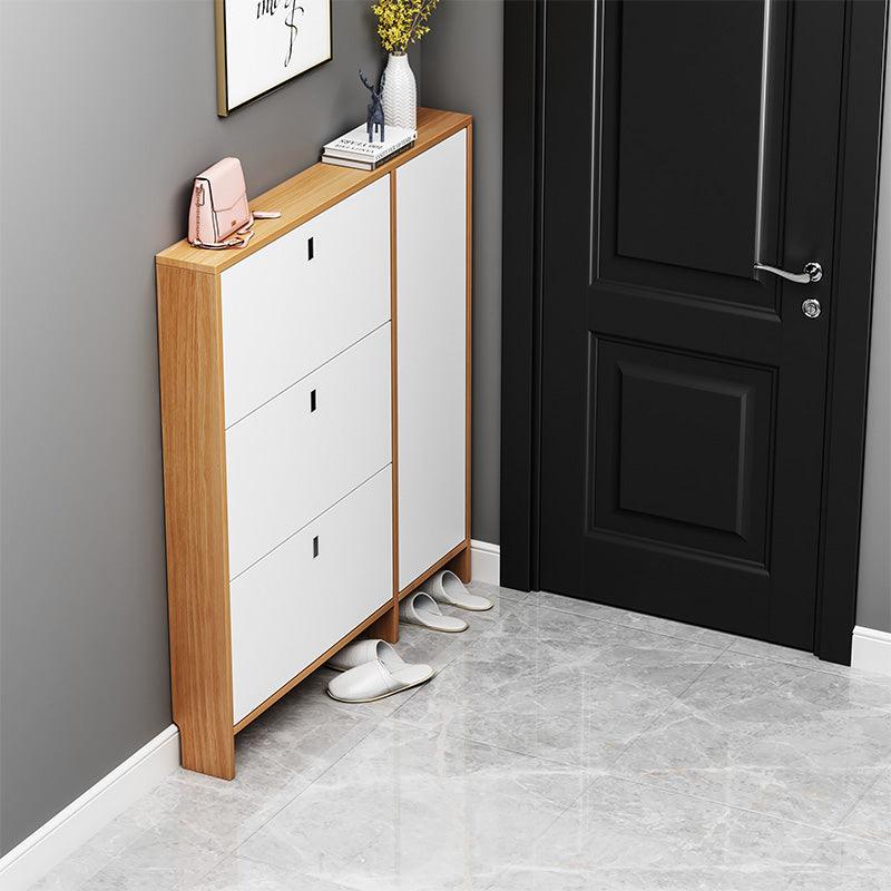 Knauss Mirrored Shoe Storage, Halllway