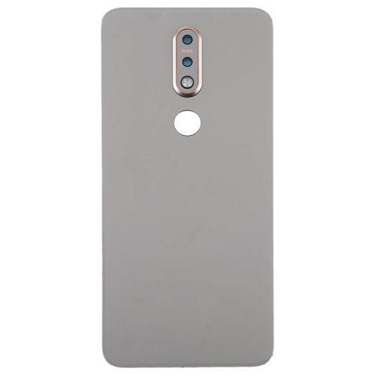 Battery Back Cover for Nokia 7.1, For Nokia 7.1(Silver)