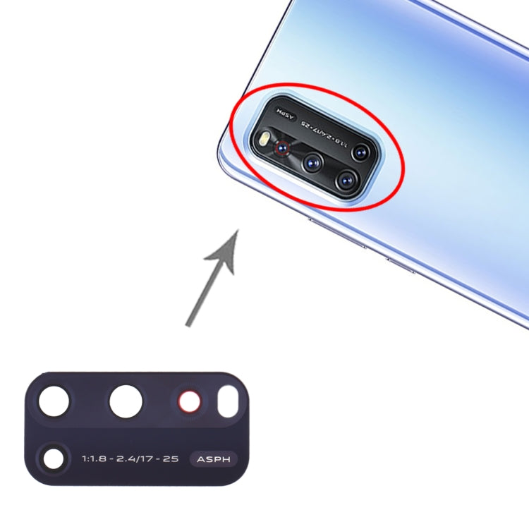 For Vivo V19 10pcs Back Camera Lens, For Vivo V19