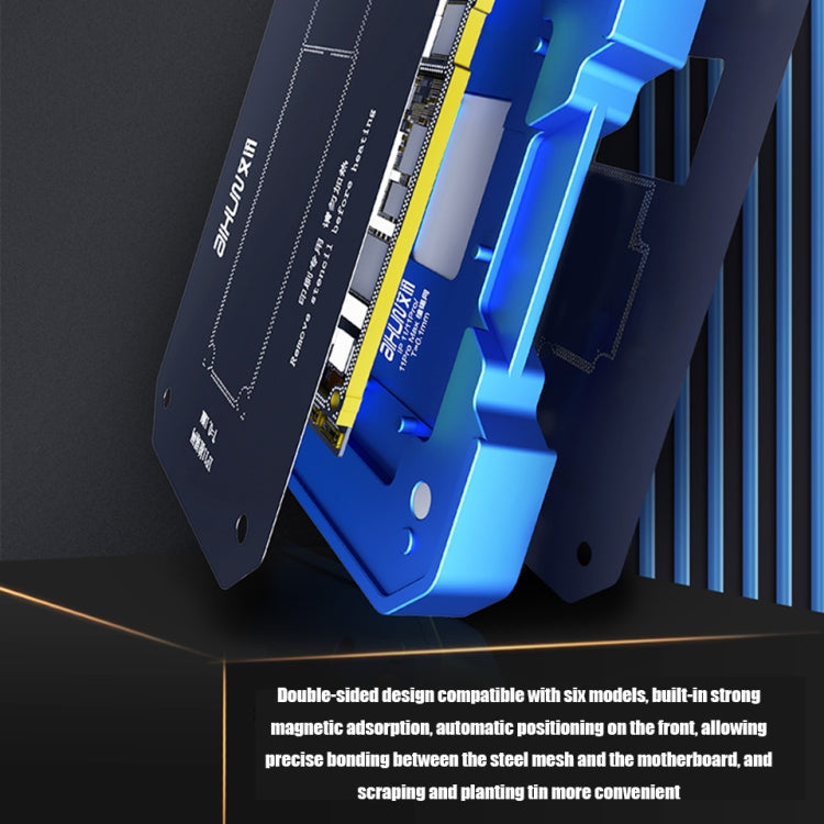 AIXUN FT06 Pro 6 in 1 PCB Printing Reballing Platform For iPX-iP11 Pro Max, AIXUN FT06 Pro