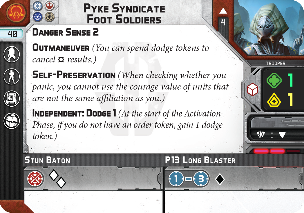 Star Wars Legion: Pyke Syndicate Foot Soldiers