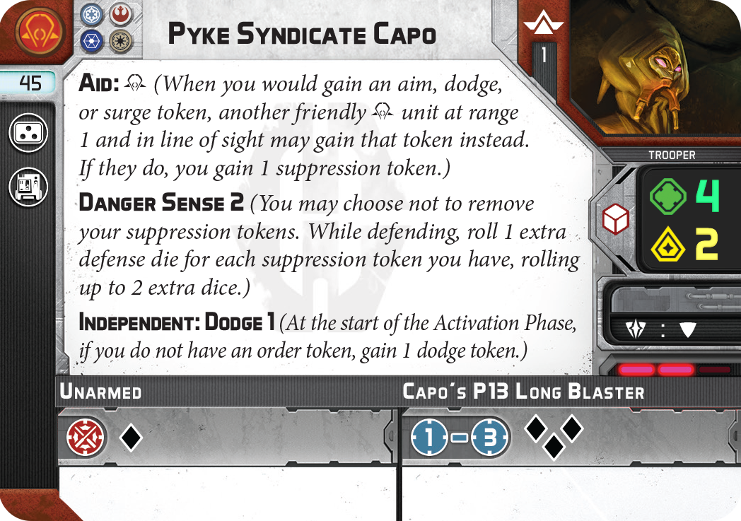 Star Wars Legion: Pyke Syndicate Foot Soldiers
