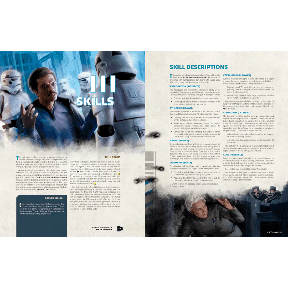 Star Wars Age of Rebellion RPG: Beginner Game