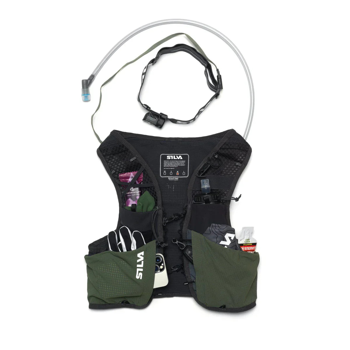 Silva Strive 5 Running Hydration Vest - Green