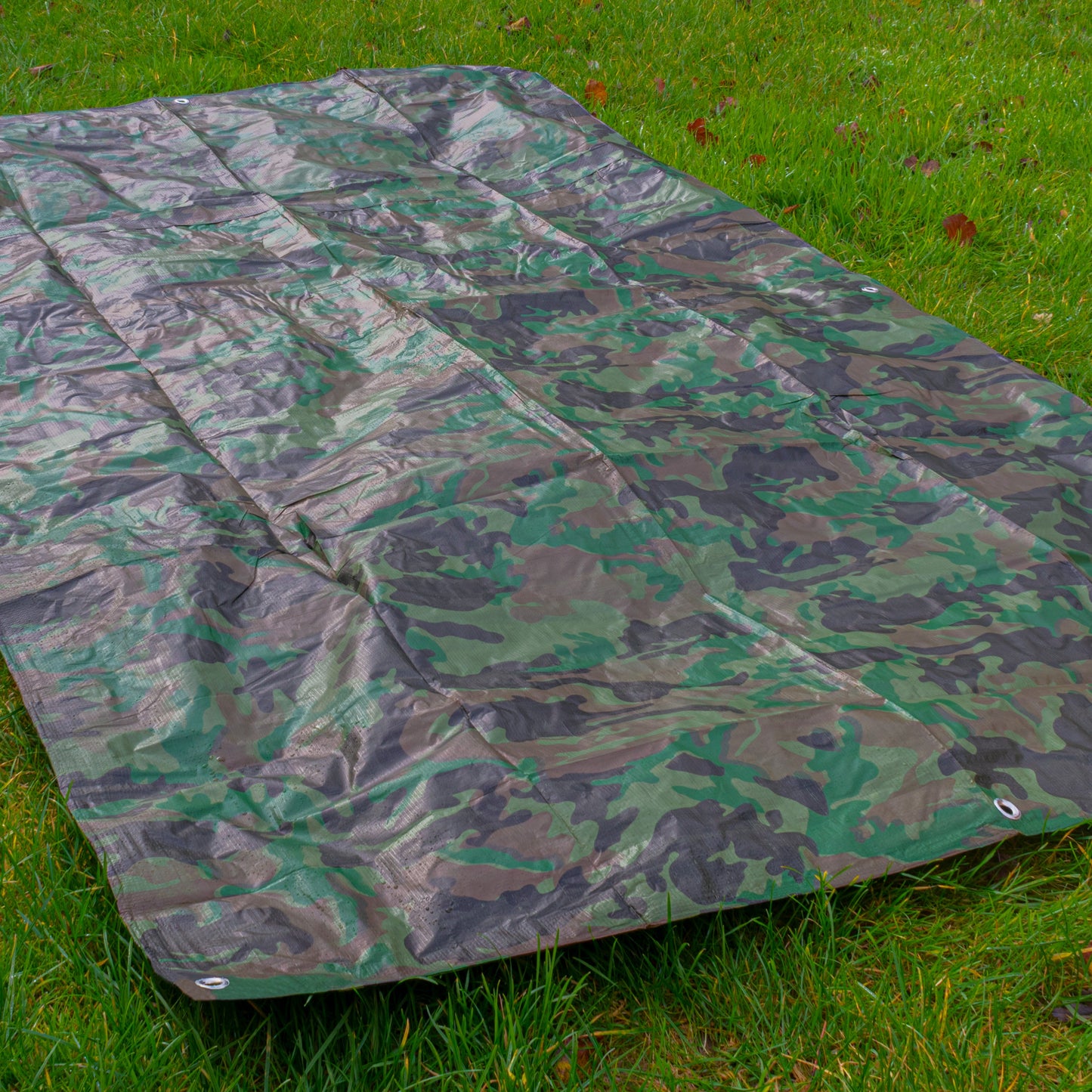 Camouflage M-Grade Tarpaulin 3m x 3m