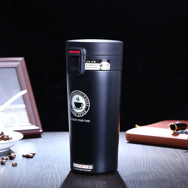Stainless Steel Thermos Cups Insulated Tumbler, 380ml