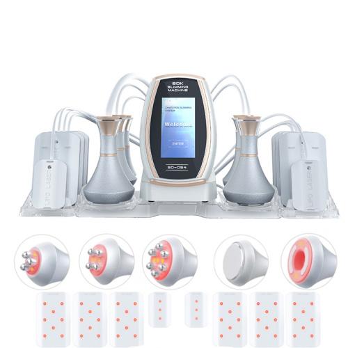6 In 1 80K Ultrasonic Cavitation Vacuum Radio Frequency Lipo Laser Slimming Machine, US Plug, EU Plug, UK Plug, AU plug