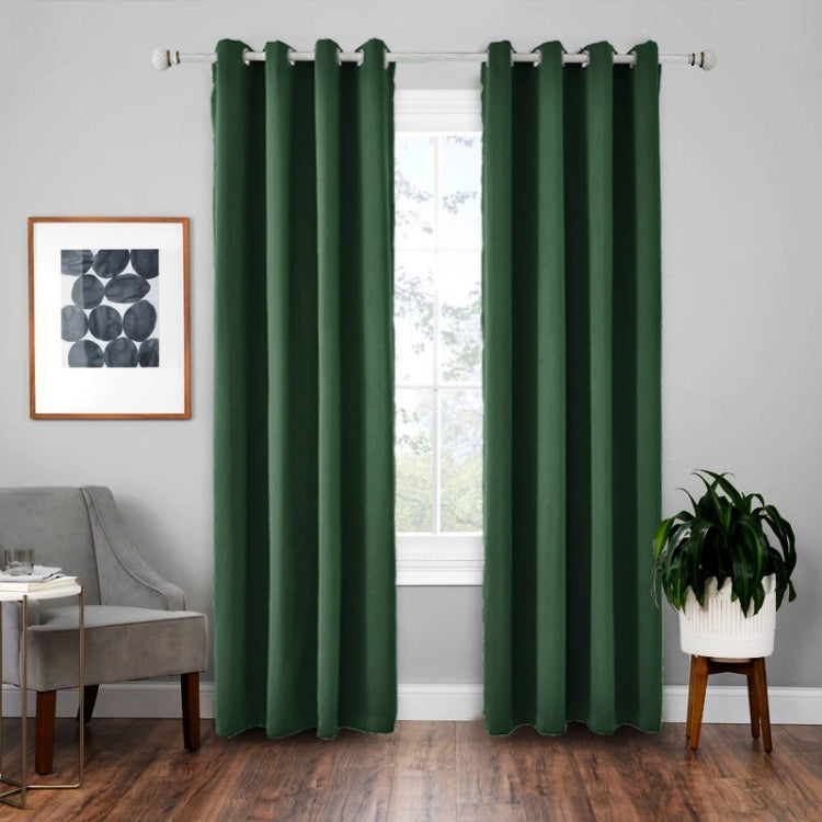 High-precision Curtain Shade Cloth Insulation Solid Curtain, 52x84(132x213), 52x95 Inch(132x240CM)