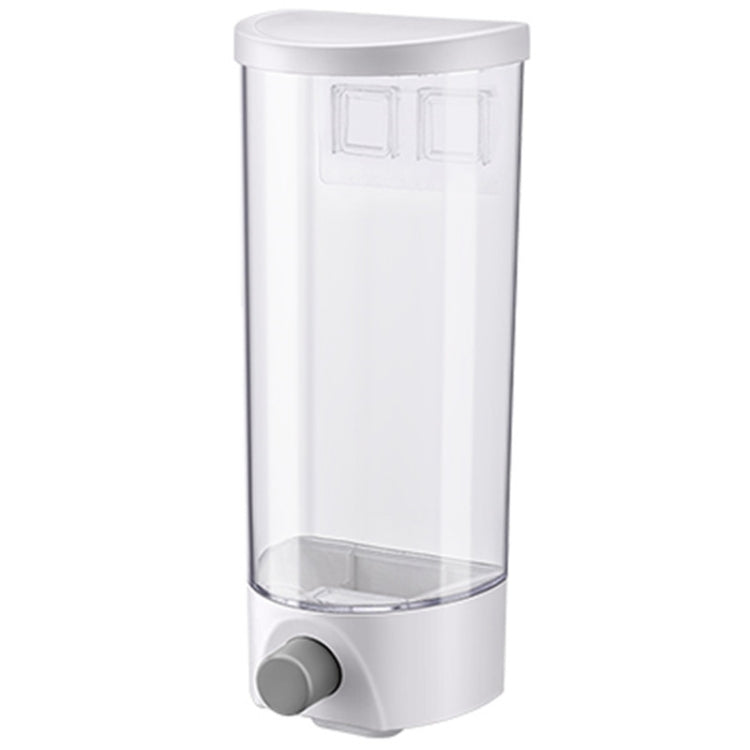 Wall-Mounted Miscellaneous Grain Storage Box Kitchen Large-Capacity Push-Type Sealed Tank, Medium, Large