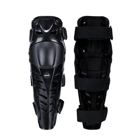 SULAITE Motorcycle Outdoor Riding Anti-Fall Protective Gear Knee Pads, Black, Black Red