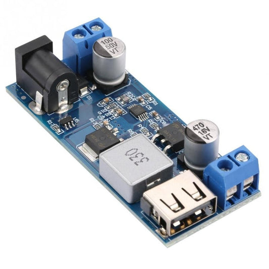 HW-688 DC 5V6A Buck Module 12V24V To 5V Power Supply USB Charging 5A High Power 30W, 24V / 12V To 5V 6A