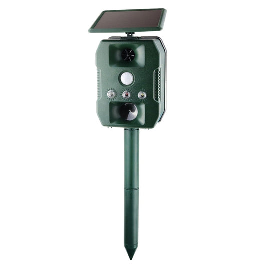 Ultrasonic Mouse Repeller Solar Outdoor Animal Repeller, Ultrasonic Animal Repeller