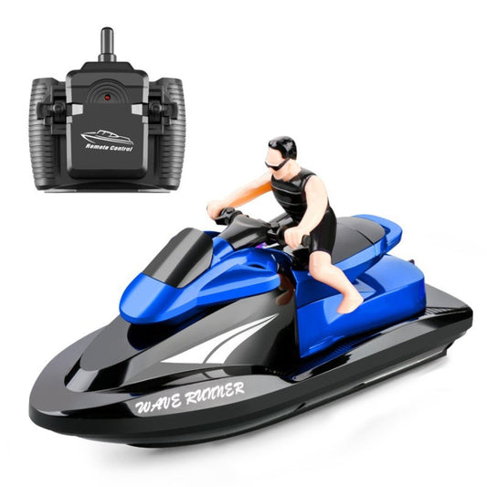 809 2.4G Remote Control Motor Speed Boat High Speed Electric Yacht Model Children Water Toys, Specification, Single Battery (Red), Single Battery (Blue)