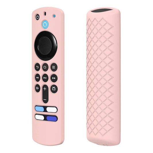 2 PCS Silicone Shell For Alexa Voice Remote 3rd Gen&TV Stick 3rd Gen, White, Pink, Red, Blue, Black