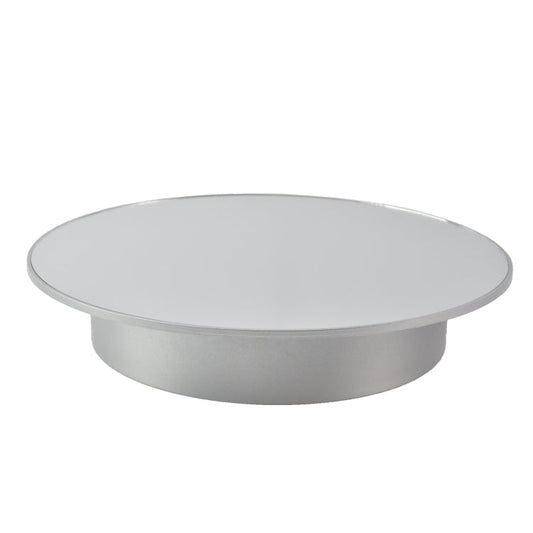 20cm Mirror Two-way Turntable Display Stand Video Shooting Props Turntable, Gold, Silver