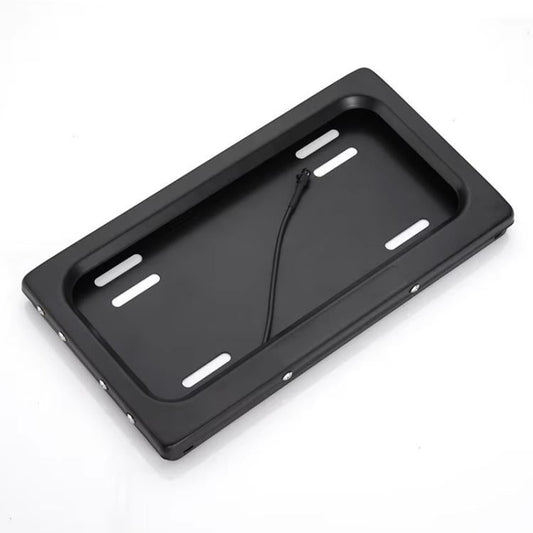 US Standard Rolling Shutter Car License Plate Frame License Plate Bracket, Single License Plate Bracket
