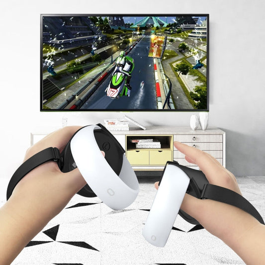 VR Controller Anti-collision Half-pack Silicone Protective Cover For Oculus Quest 2