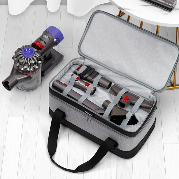 Baona For Dyson Mite Removal Instrument Multifunctional Vacuum Cleaner Storage Bag, Fabric:, Oxford Cloth, Leather