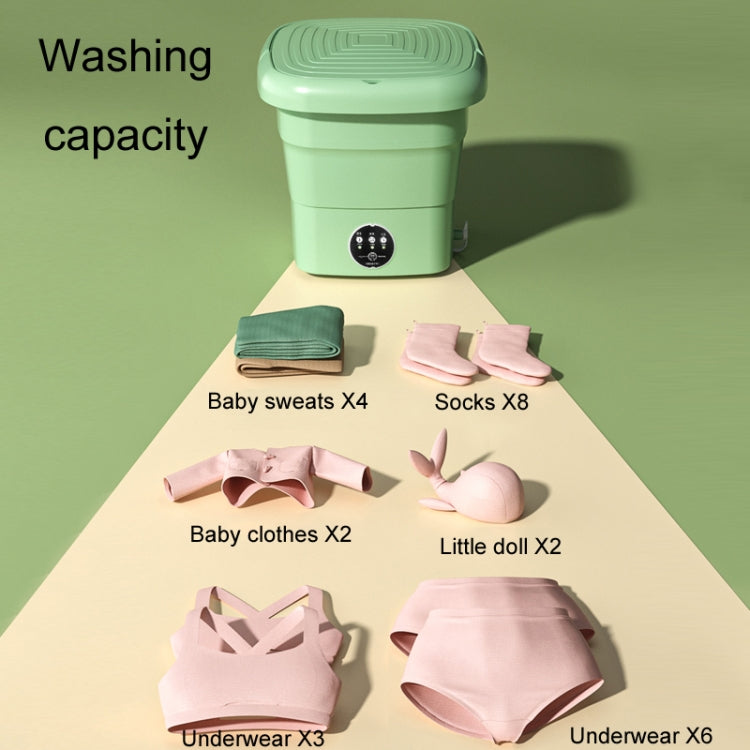 Portable Folding Mini Washing Machine 4.5L β Compact Washer for Small Loads