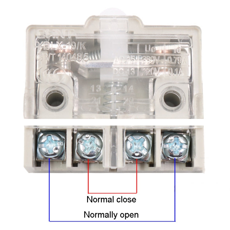 Foot Switch Inserts Self-Resetting Micro Travel Switches Accessories Miniature Limiters, CHINT YBLX-19/K