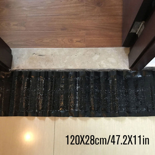 2 pcs Mouse Rodent Glue Rat Trap Board Mice Killer Length:1.2m, Long Black